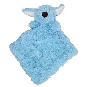 Sumersault Snuggly Buddy Lovey Security Blanket Blue Dog Puppy Super Soft Swirl